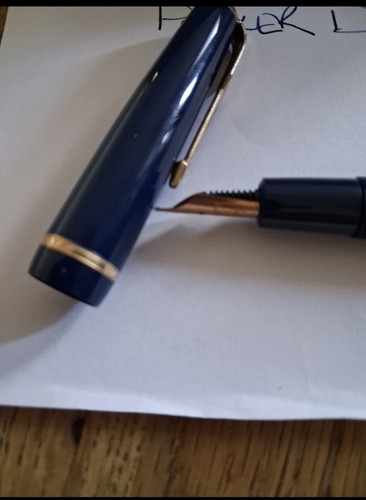 Parker duofold fountain pen - parker,