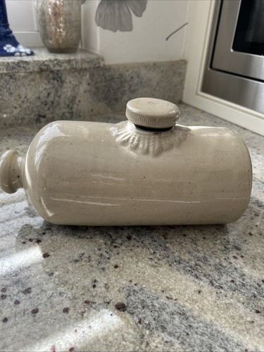 Antique cream stoneware - , bed