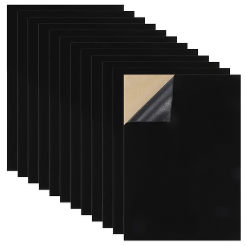12pcs black self - self, felt