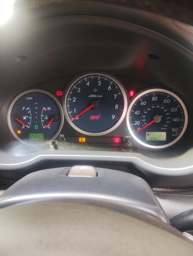 Subaru impreza sti - impreza, dash