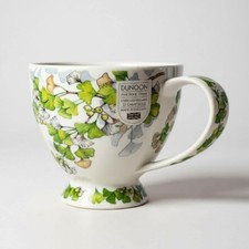 Dunoon Bone China Mug 450ml Ginkgo Leaves 22ct Gold Jaine Fern Artist - Stunning