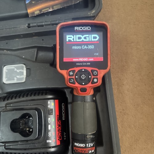 Ridgid micro 350 inspection - ridgid,