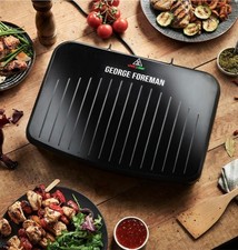 George Foreman Large Electric Fit Grill [Non stick, Healthy, Griddle, Toastie,