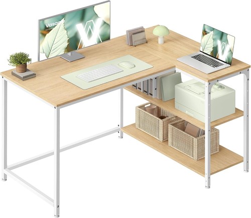 Shaped computer desk - desk,, small