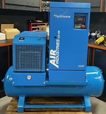 Hydrovane HV07AERD Receiver Mounted Rotary Vane Compressor + Dryer! 44cfm 8Bar!