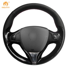 Leather Steering Wheel Cover