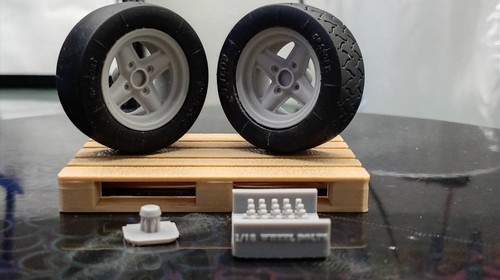 Printed 18 revolution - 3d, 1/18