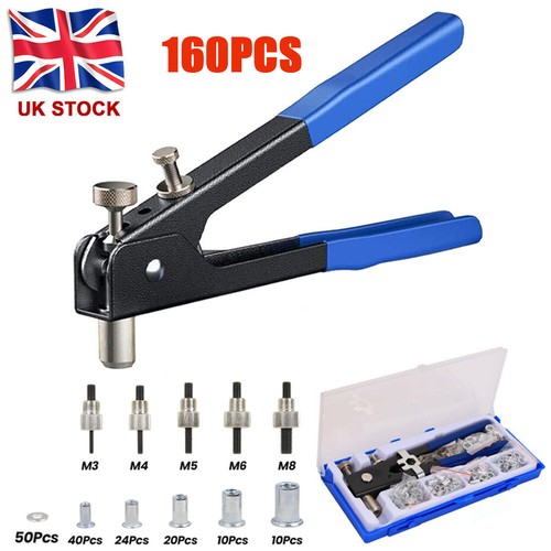160pcs threaded nut riveter - 160pcs,