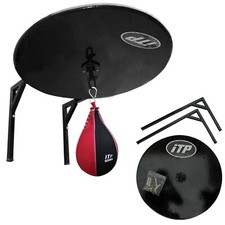 Boxing Speed Ball Platform Board Wall Stand Bracket Wall Mount Swivel Speedball