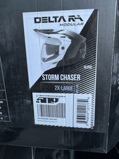 509 Adult Delta R4 Ignite Modular Motorcycle Helmet Storm Chaser - 2XL
