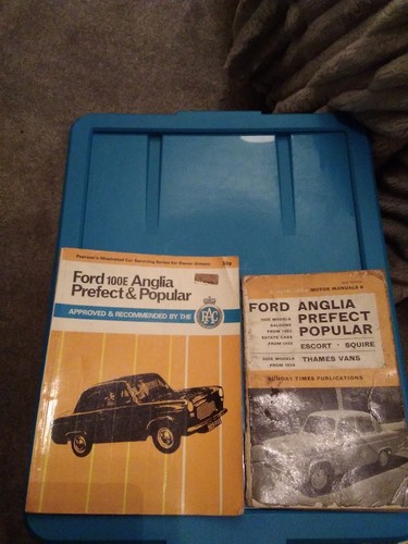 Two ford anglia prefect - two,