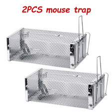 Rat Mouse Trap Catcher Humane Live Animal Pest Rodent Vermin Cage Indoor Outdoor