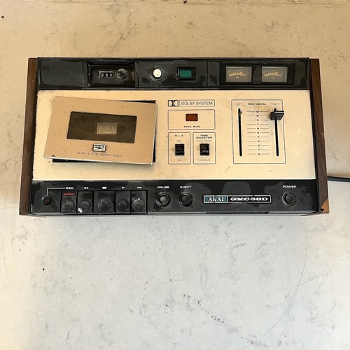 Vintage akai gxc 38d - akai, stereo