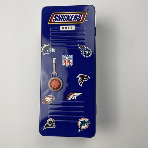 Snickers nfl football metal - football,