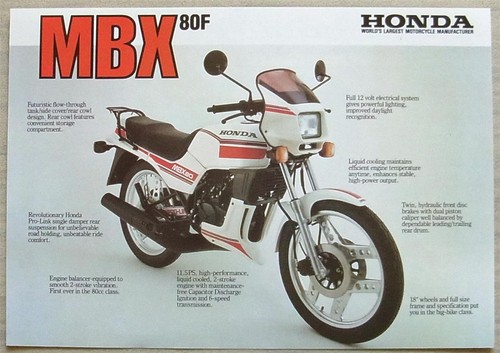 Honda mbx 80f - honda, 80fwd-d)