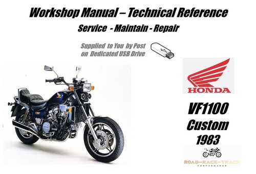 Honda vf1100 1100 custom - vf1100,