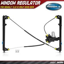 Window Regulator Front Drivers Side with Motor for Renault Clio III 2005-2014