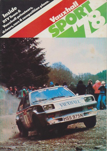 Vauxhall sport original - 78, uk