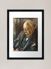 Winston Churchill Framed Art