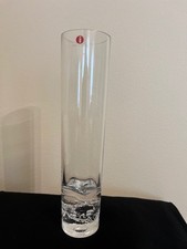 Vintage Iittala Finland Arkipelago Glass Vase, Timo Sarpaneva, 1980’s