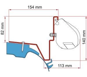 Fiamma f35 adapter - adapter, kit