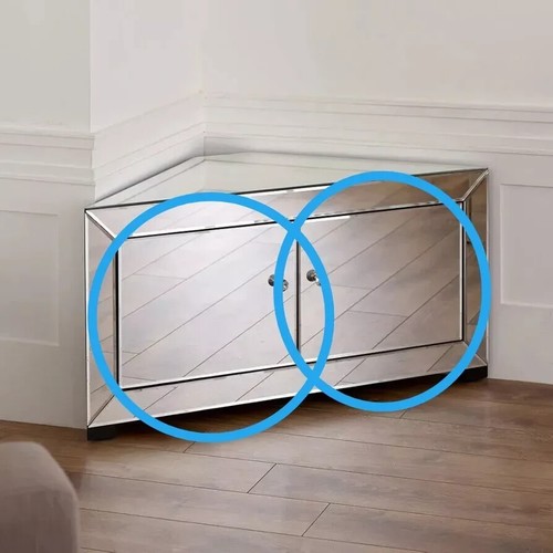 Doors only for mirrored glass - only,