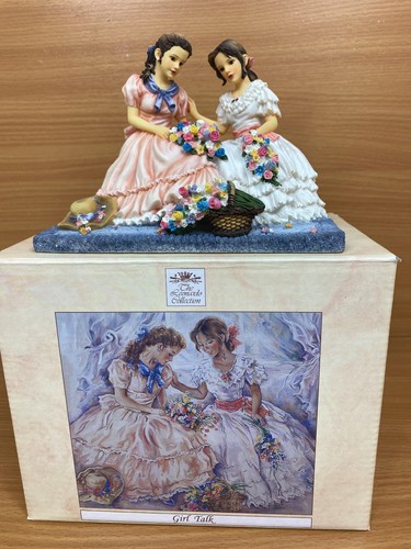 Girl talk figurine - talk,