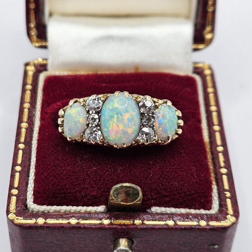 Antique edwardian 18ct gold - antique,