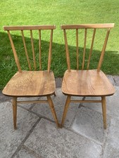 Pair ercol 391 blonde elm - pair,