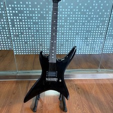 B.C Legacy Chuck Schuldiner Stealth Black Electric Guitar Locking Bridge