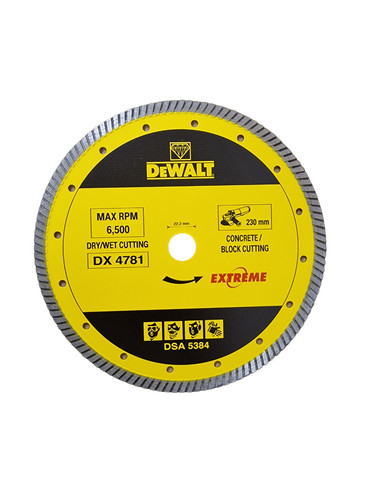 Dewalt extreme 230mm 2mm - x, 22.2mm