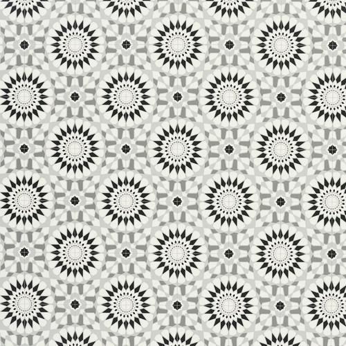 Retro moroccan vinyl flooring - retro,