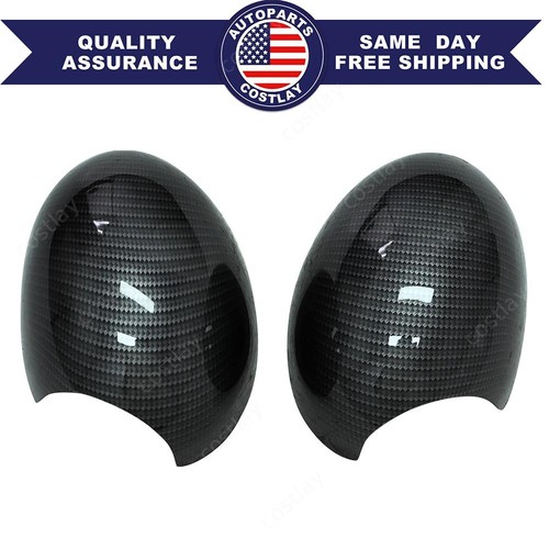 Carbon fiber style wing mirror - carbon,