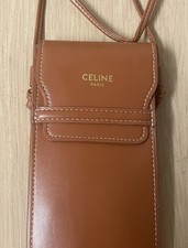 Celine Patent leather mobile phone bag New Without Tags, Patent leather