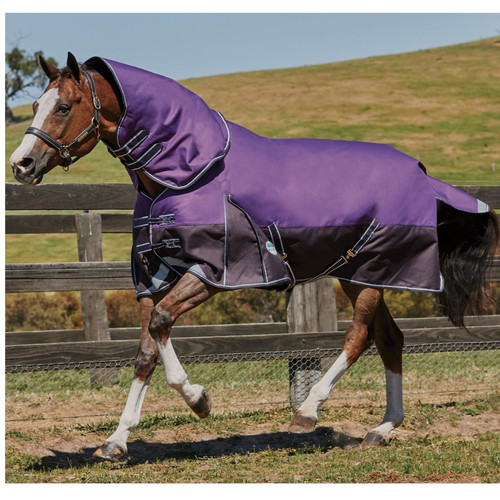Horse turnout rug 1200d - horse, fixed