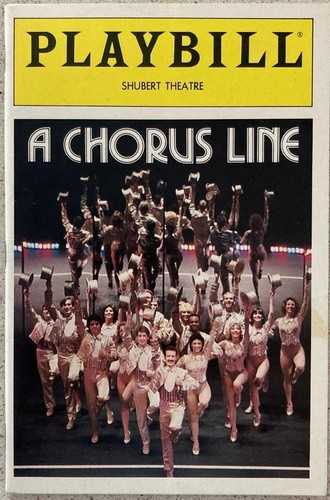 Signed playbill chorus - signed, a