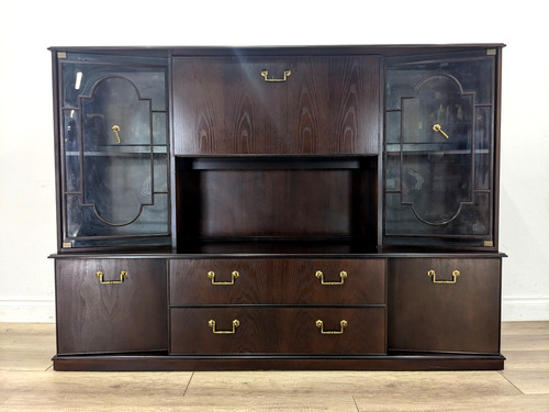 Display cabinet mahogany - display,