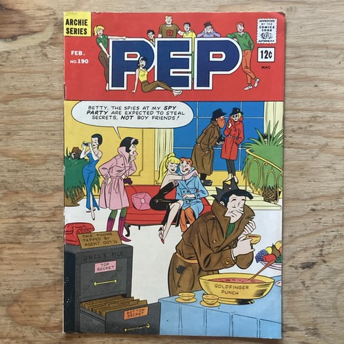 Pep 190 feb 1966 archie - 1966, comic