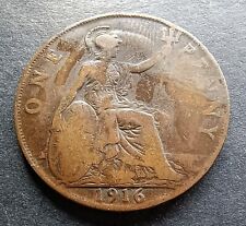 1916 Penny - King George V -