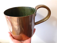 Antique Copper Rum Measure British Royal Navy Rum GROG 1/2 Gallon