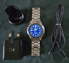 Samsung Galaxy Gear S3 Stainless Steel Smartwatch. upgraded strap and bezel. 