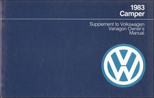 1983 VW Vanagon Camper Owners