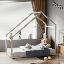 Toddler Bed Small Pine Wood