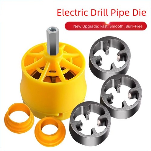 6pcs pvc pipe threader kit - 6pcs,