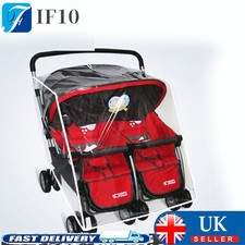 Stroller Raincover Twins