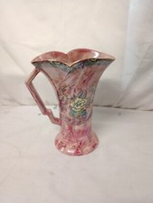 Pink Lustre Jug - Arthur Wood, Royal Bradwell, Astoria Pattern
