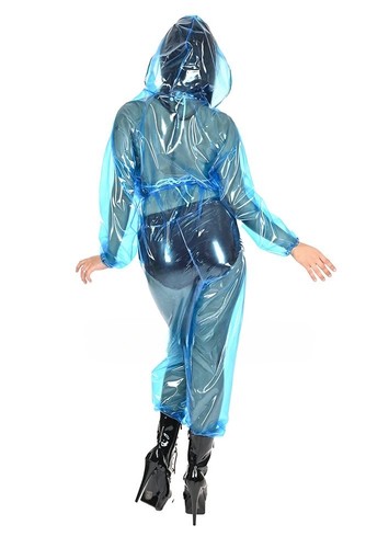 Pvc full bodysuit - full, rain