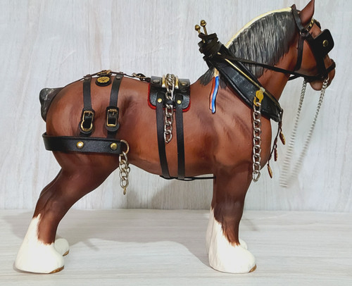 Beswick rare harnessed burnham - beswick,