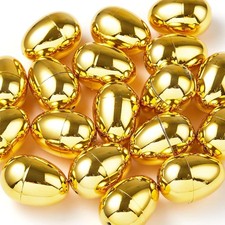 JOYIN 24Pcs Gold Easter Eggs