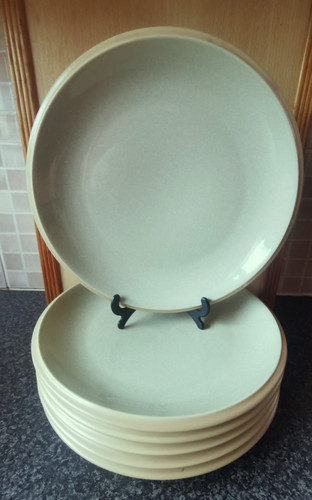 Stoneware dinner plates - stoneware,